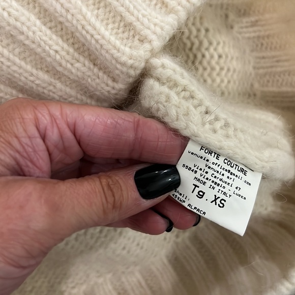 Forte Couture Alpaca sweater - Picture 6 of 6